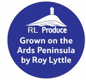 Grown on the Ards peninsula sticker