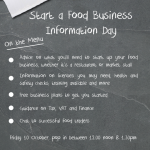 Start a Food Business Info Day Flyer