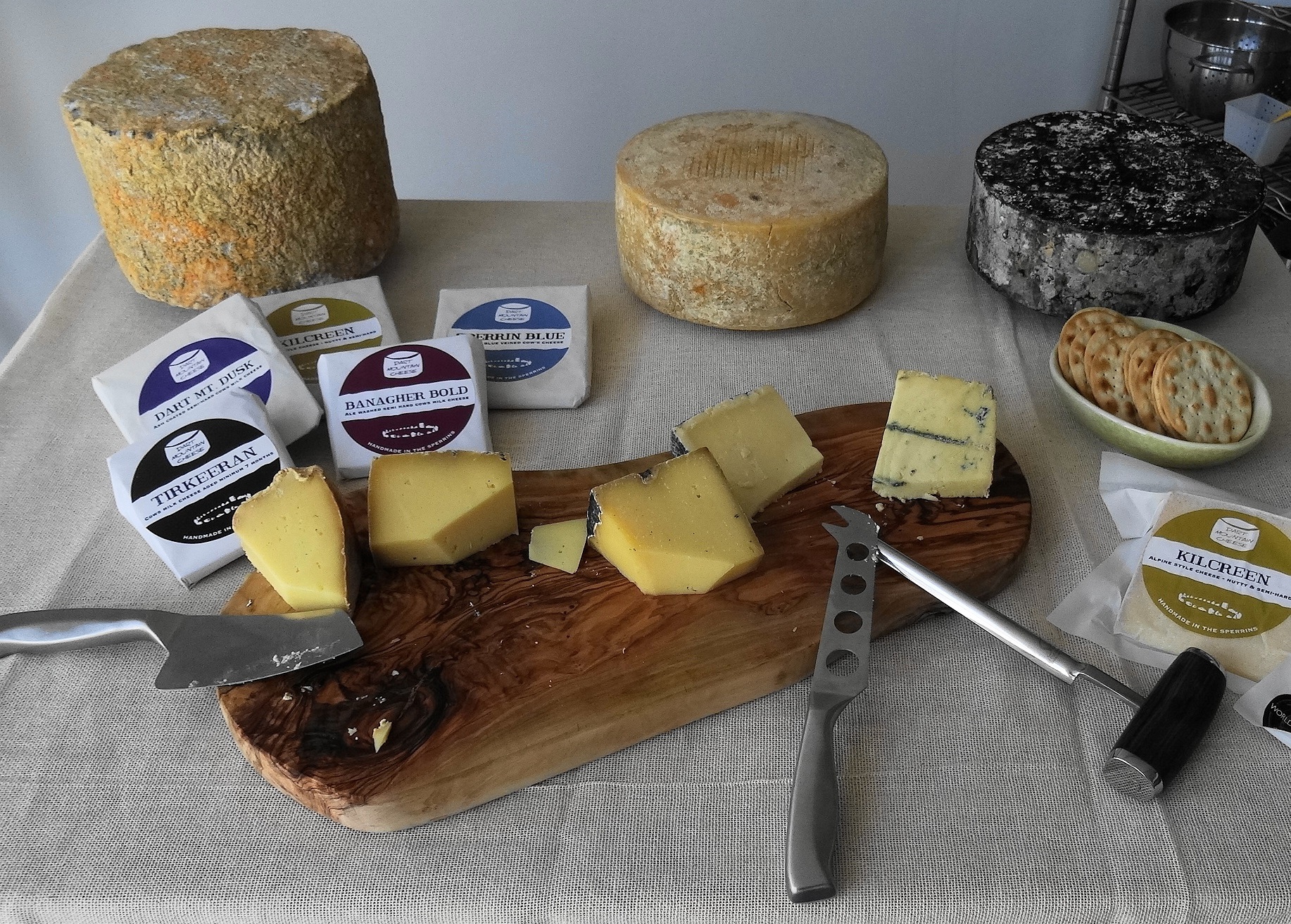 Dart Mountain Cheese Range Display