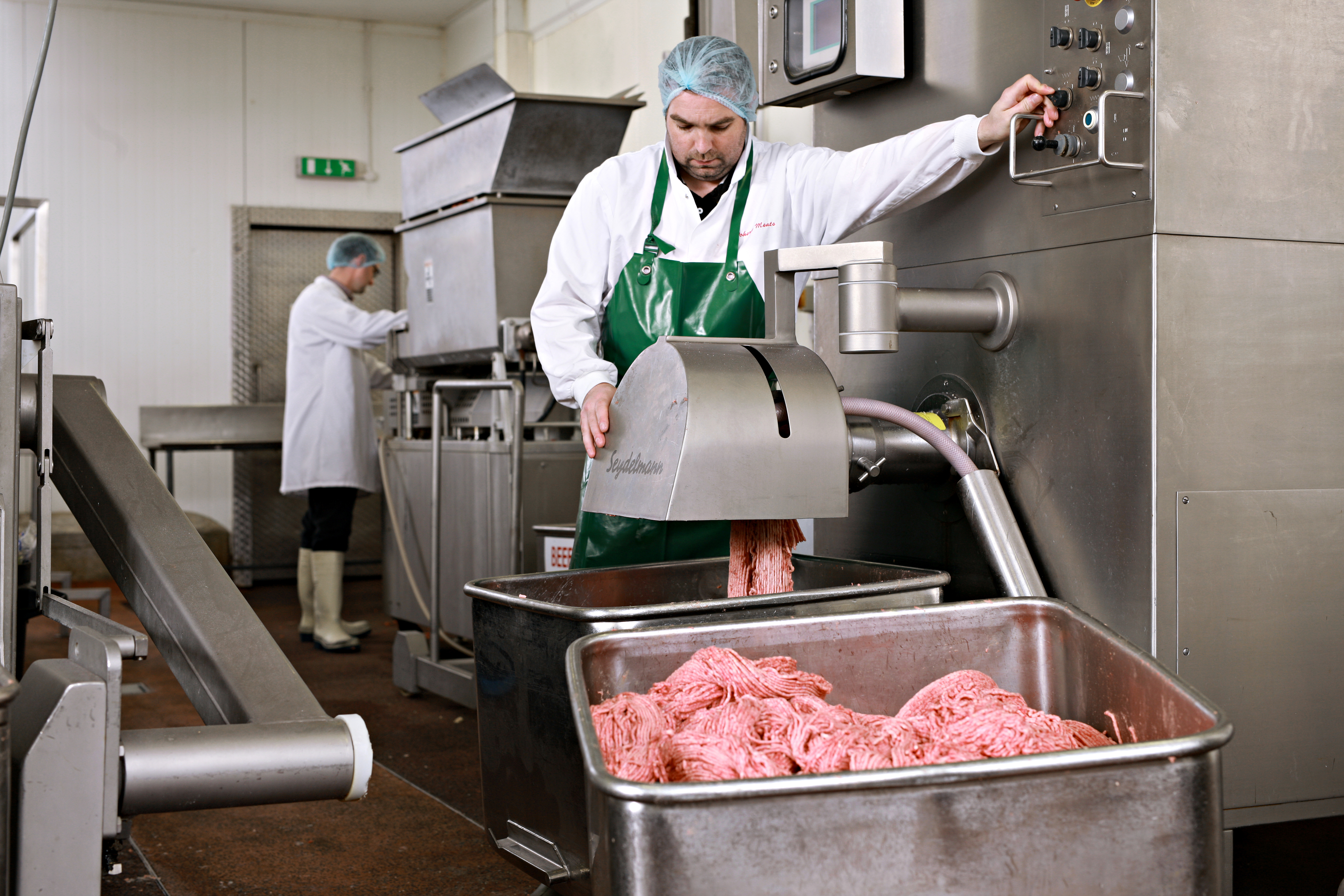 Doherty's mince in production