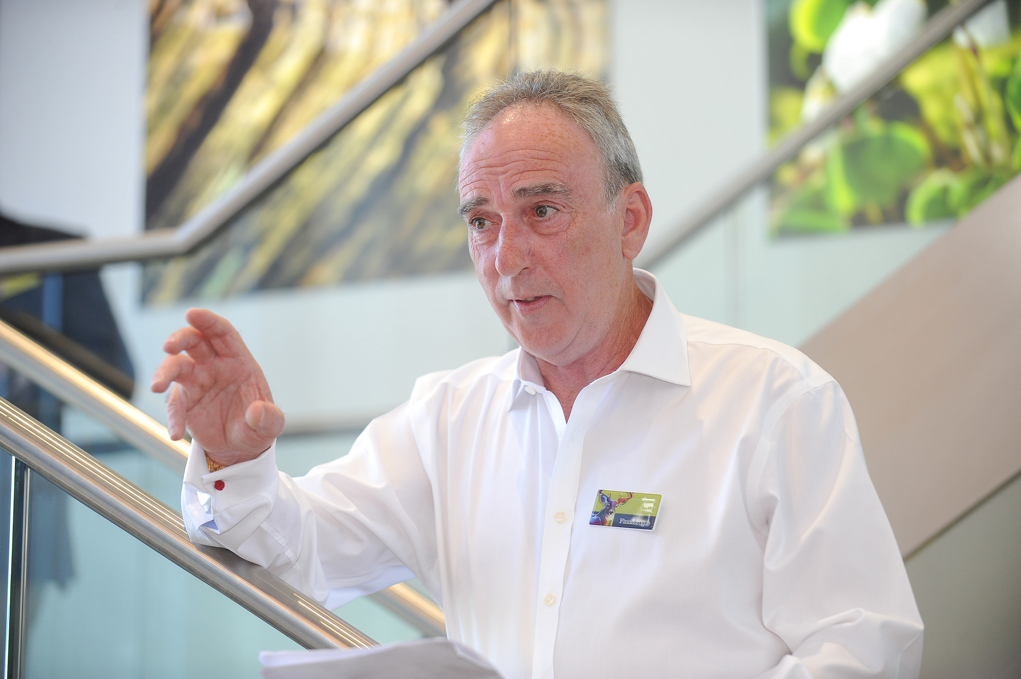 Denis Lynn wins Innovation Category award