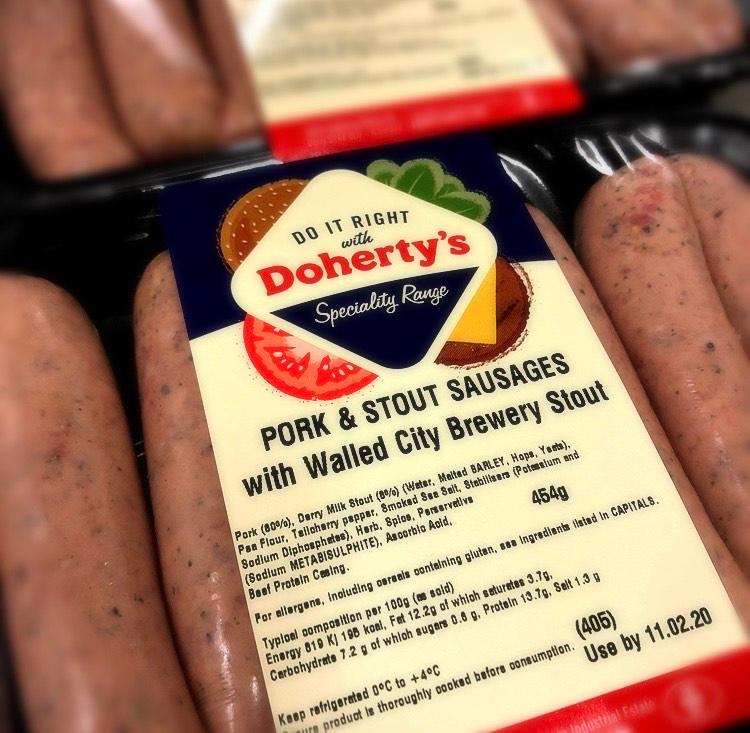 Innovative Savoury Sausages From Doherty’s Meats Food NI Our Food