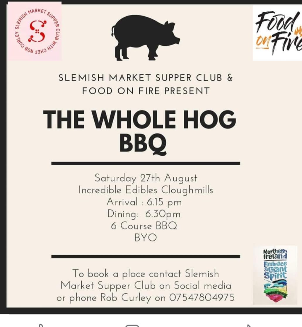 Whole Hog BBQ Experience at Slemish Market Supper Club