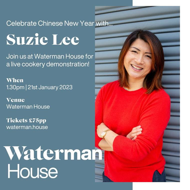 Chinese New Year Celebrations at Waterman House - with Suzie Lee!