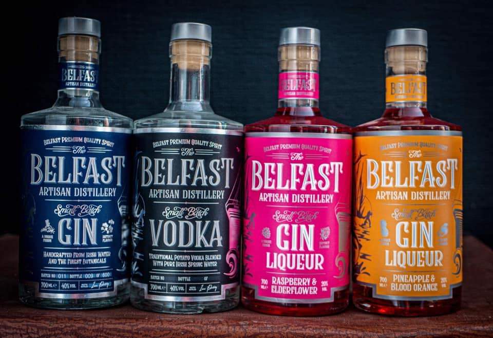Belfast Artisan Distillery and Gin School Food NI
